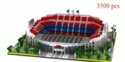 Klocki Stadion Piłkarski Barcelony- Camp Nou wersja mini