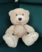 SMIKI Beżowy Miś misiek pluszak pluszowy zabawka przytulanka