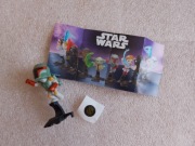 KINDER Starr Wars -  Bob Fett + karteczka 