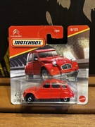 MATCHBOX - 1970 CITROEN 2 CV - CZERWONY - 16/125 - MATTEL