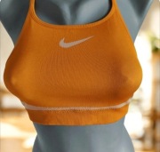 Markowy krótki top bluzeczka Nike Dri-Fit r S 36 bokserka top