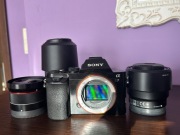 Sony A7 i generacji (ilce 7) + 3 obiektywy i gratis dla amatorów