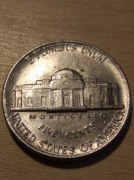 Moneta 5 centów USA 1982 Thomas Jefferson