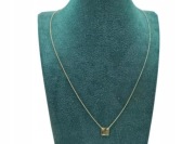 Naszyjnik złoty Apart z blaszką celebrytka łańcuszek 