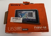 Nawigacja samochodu SONY U53D nav-u GPS