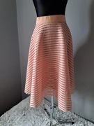 Piękna spódnica m/38 new look pudrowy róż/ morelowy