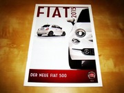 Prospekt Fiat 500, 500X, 500L, Doblo, Panda, Punto, Freemont