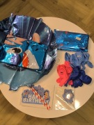 Zestaw balonów z dekoracjami urodzinowymi Stich