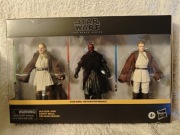Star Wars the Black Series Qui-Gon Jinn Darth Maul Obi-Wan Kenobi 
