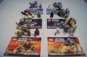 Lego Star Wars Microfighters cała Seria 3 figurki 