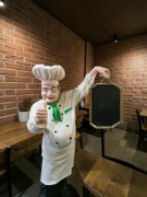 Figura Dekoracja Kucharz Reklama 180cm
