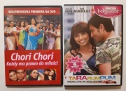 Bollywood DVD 2szt.: Tararumpum, Chori Chori Rani Mukherjee, Saif Ali khan