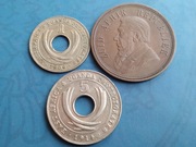 Anglia RPA 1 cent 1898 Brytyjska Afryka  1 i 5 cents 1909- 1914