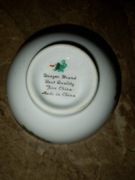 Zestaw 5 miseczek do ryżu/herbaty Dragon Brand - Fine China PRL Vintage