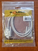 KABEL TRANSMISYJNY SZEREGOWY RS232 DB-9 męsko/żeński 1m