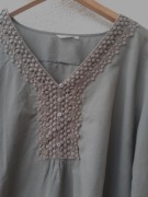 BonA Parte Bluzka z Koronką Duży Rozmiar 2XL/44