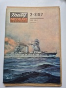 Mały Modelarz 2-3/1987 Okręt liniowy "OKTIABRSKAJA REWOLUCJA"