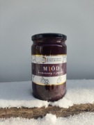 Miód 1kg z jagodą liofilizowaną kremowany smart