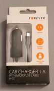 Forever ładowarka samochodowa Micro USB 1A