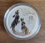Lunar Rok Królika 0,5oz srebra 2023 - stan idealny