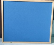 Tablica korkowa 60x70 niebieska u