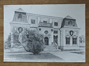 Rysunek odręczny architektoniczny ołówkiem 