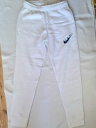 Spodnie Dresowe Nike Sportswear Męskie Białe Joggery XS Nowe