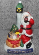 Ceramiczna świąteczna figurka Św. Mikołaj