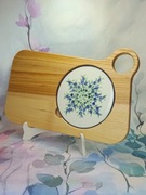 Deska do serwowania z podstawką ceramiczną Z.C.Bolesławiec