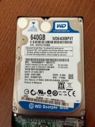 Dysk twardy Western Digital Scorpio Blue WD6400BPVT 640GB SATA II 2,5" 100%