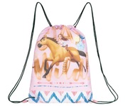 pastelowy worek szkolny, worek dla dziewczynki