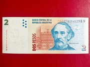 Argentyna 2 Peso 2002/2016r. (2014) P-352a.7 UNC