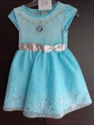 Sukienka Frozen Elza 86 blekitna