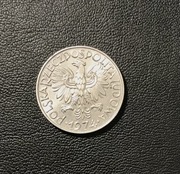 5 zł 1974 Rybak ładny egzemplarz gruba data
