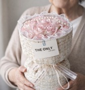 Bukiet kwiaty mydlane prezent dzień kobiet urodziny walentynki