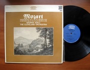 MOZART George Szell Cleveland Orchestra LP 
