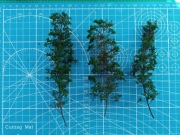 Drzewa z komosy ciernistej na dioramę. Rozmiar średni, kolor HP-11