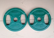 Olimpijskie 2x10kg obciążenie żeliwne typu kierownica fi51mm 