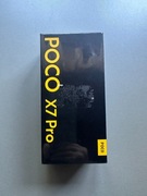 POCO X7 Pro 8/256 Black/Czarny – NOWY, zafoliowany