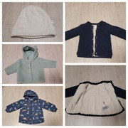 Zestaw bluza sweter kurtka czapka