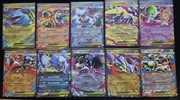 Pokemon TCG Karty oryginalne zestaw mix 210 szt. + karty ex mega evolution