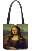 Torba z ciekawym nadrukiem - Mona Lisa