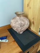 Wazon dekoracyjny z grubego szkła artystycznego – 30 cm