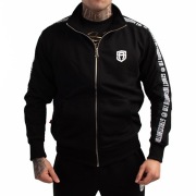 STREET AUTONOMY BLUZA ROZPINANA ZIP STÓJKA LAMPAS CZARNA S