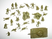 Żołnierzyki miniatury 1:72 Bitwa o Stalingrad (II) PRL Spójnia