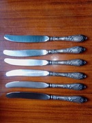 Noże stołowe ruskie - zestaw 6 szt.