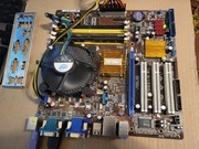 Płyta ASUS P5G41-M SI + C2D E8400 + RAM + Zasilacz Modecom