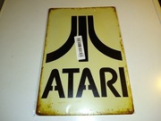 Atari Logo Duże 20x30 Metal Nowe Folia