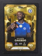 Match Attax EXTRA 2025/26 MOISES CAICEDO nr.282 ( Chelsea ) 100 club