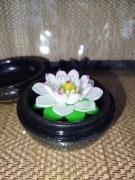 Ręcznie rzeźbione, pachnące  mydełko w kształcie kwiatu na prezent !